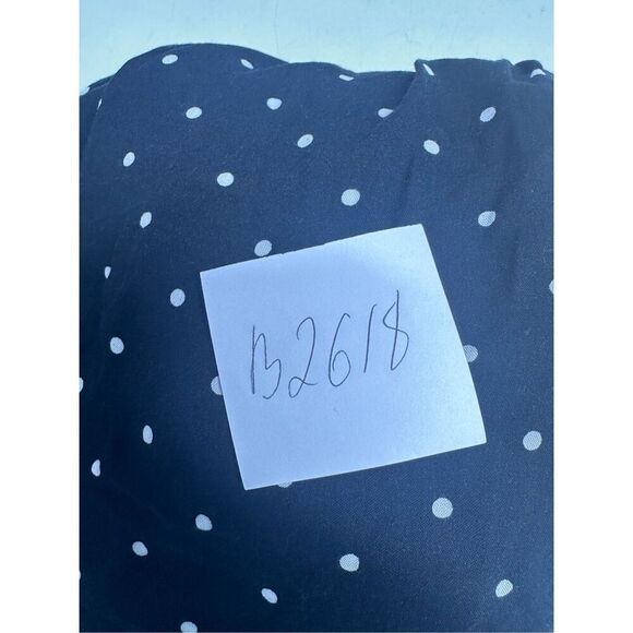 Suzy Shien Women’s Elastic Waist Polka Dot Belted Shorts Size XS Black White - Picture 10 of 10